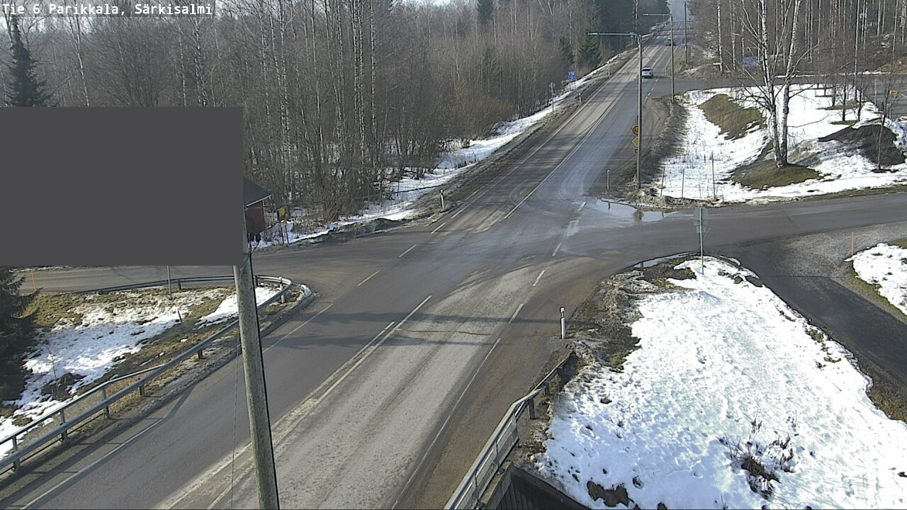 Weather Camera Image Road 6 Parikkala, Särkisalmi, Parikkala, Etelä-Karjala