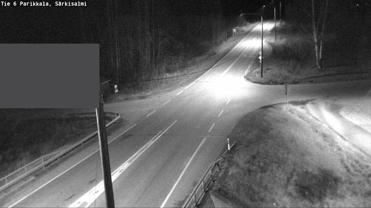 Weather Camera Image Road 6 Parikkala, Särkisalmi, Parikkala, Etelä-Karjala