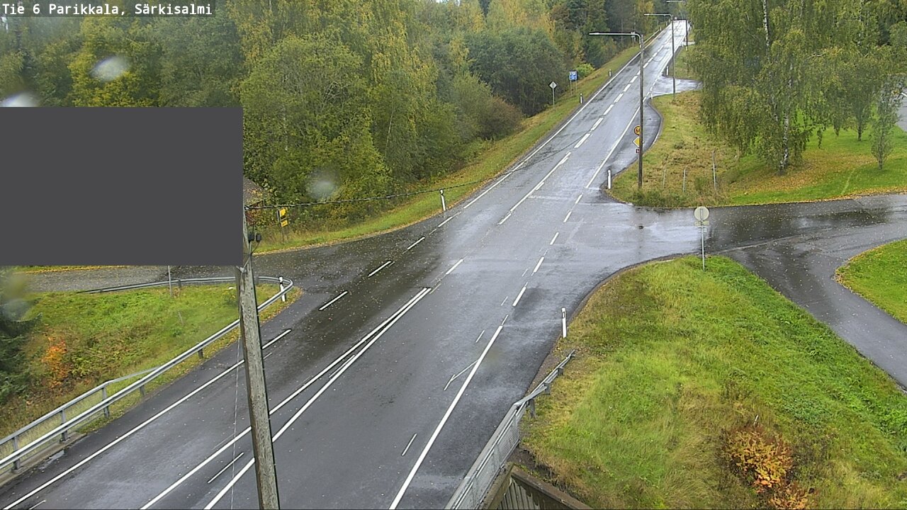 Weather Camera Image Road 6 Parikkala, Särkisalmi, Parikkala, Etelä-Karjala