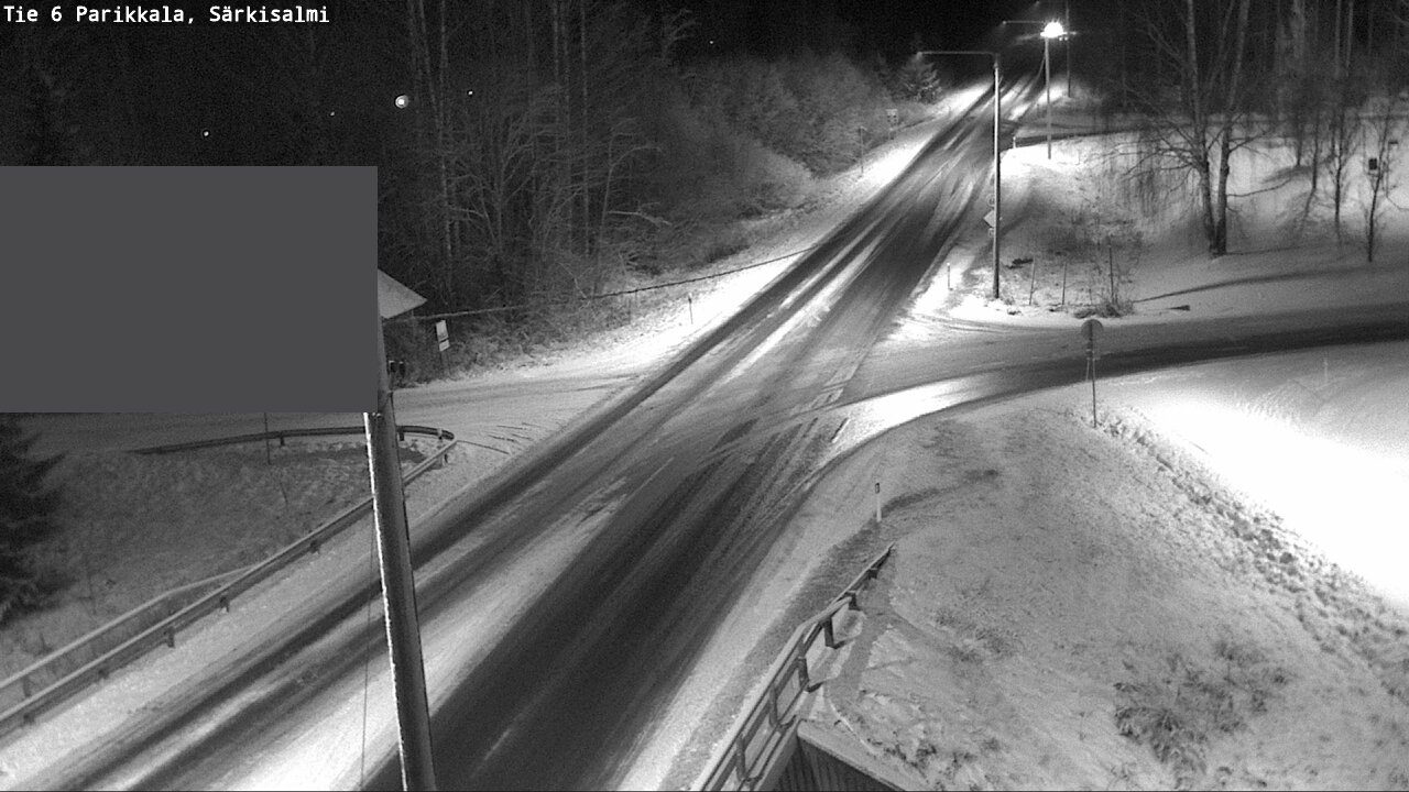 Weather Camera Image Road 6 Parikkala, Särkisalmi, Parikkala, Etelä-Karjala