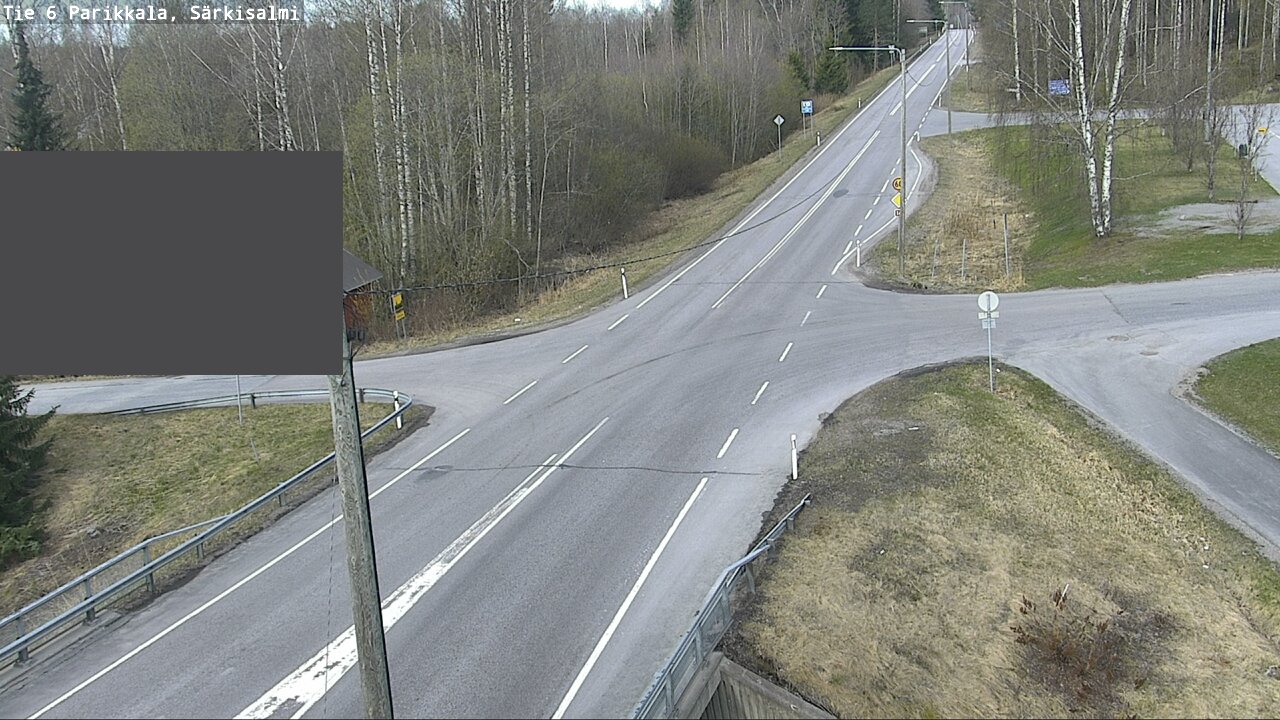 Weather Camera Image Väg 6 Parikkala, Särkisalmi, Parikkala, Etelä-Karjala