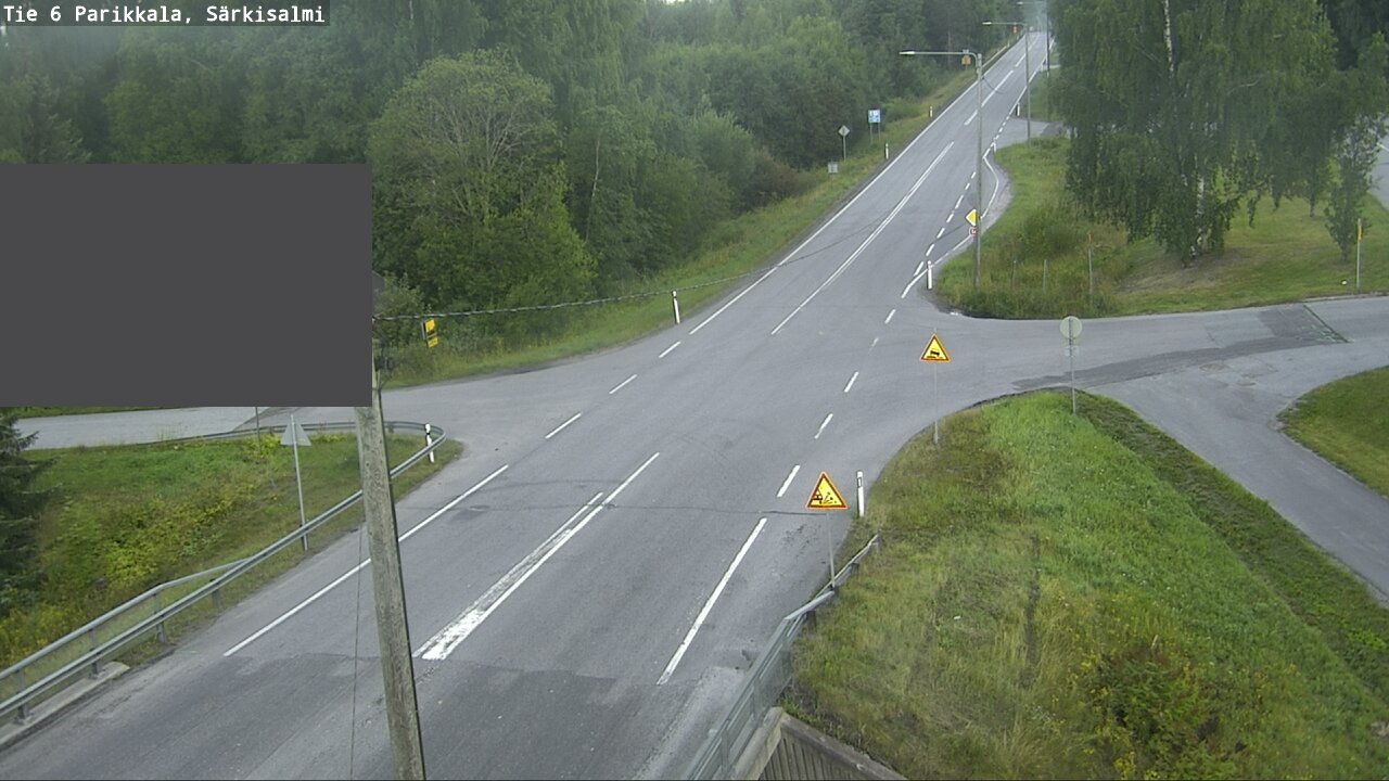 Weather Camera Image Road 6 Parikkala, Särkisalmi, Parikkala, Etelä-Karjala
