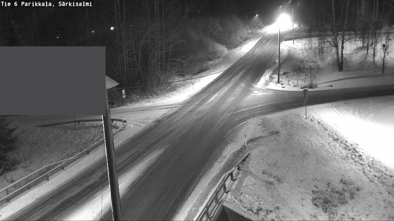 Weather Camera Image Road 6 Parikkala, Särkisalmi, Parikkala, Etelä-Karjala