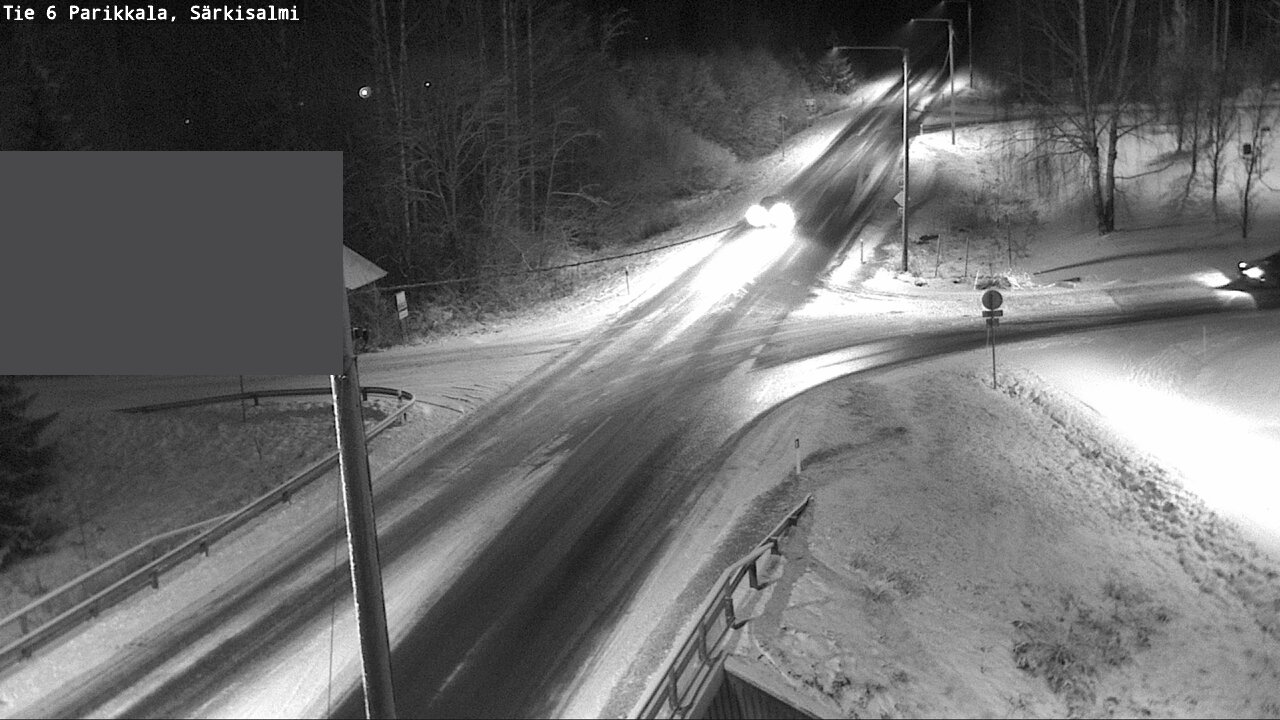 Weather Camera Image Road 6 Parikkala, Särkisalmi, Parikkala, Etelä-Karjala