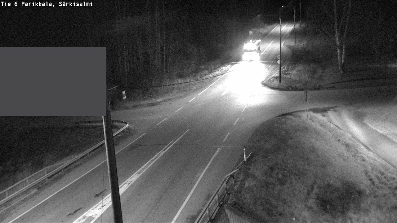 Weather Camera Image Road 6 Parikkala, Särkisalmi, Parikkala, Etelä-Karjala