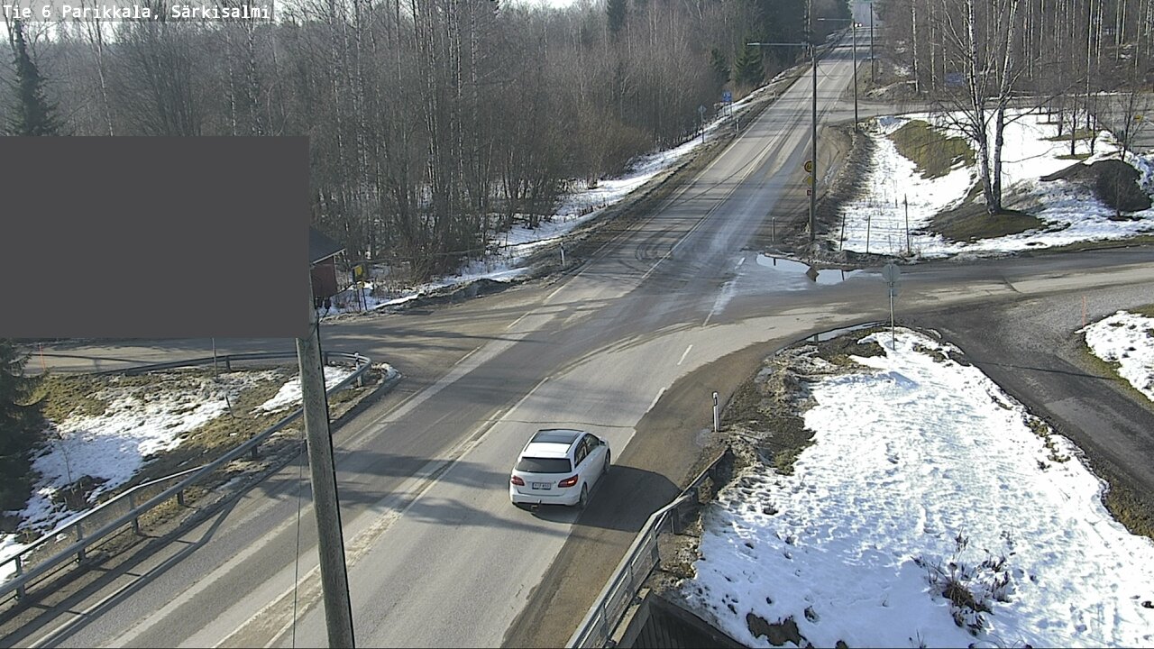 Weather Camera Image Road 6 Parikkala, Särkisalmi, Parikkala, Etelä-Karjala