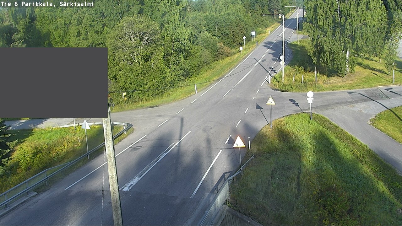 Weather Camera Image Väg 6 Parikkala, Särkisalmi, Parikkala, Etelä-Karjala