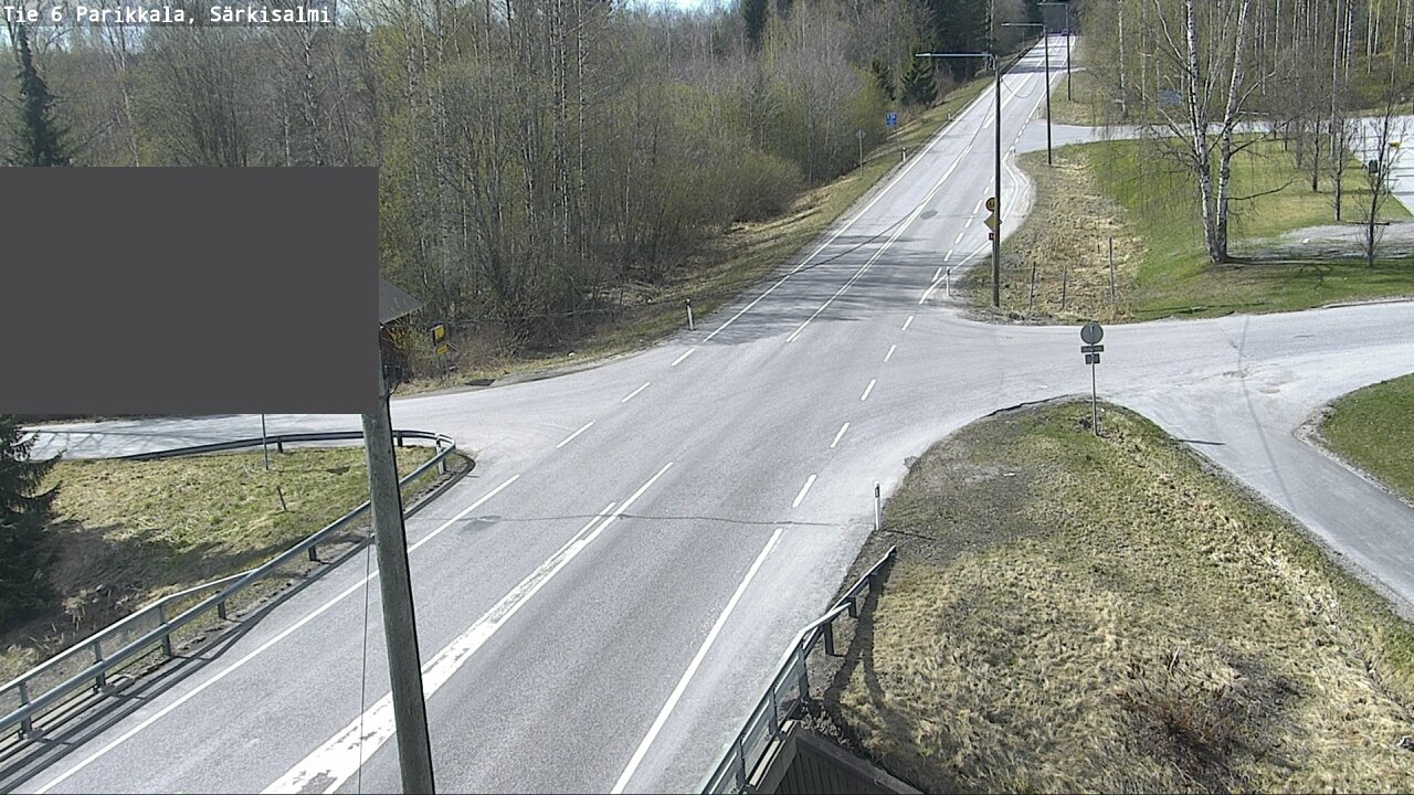 Weather Camera Image Väg 6 Parikkala, Särkisalmi, Parikkala, Etelä-Karjala