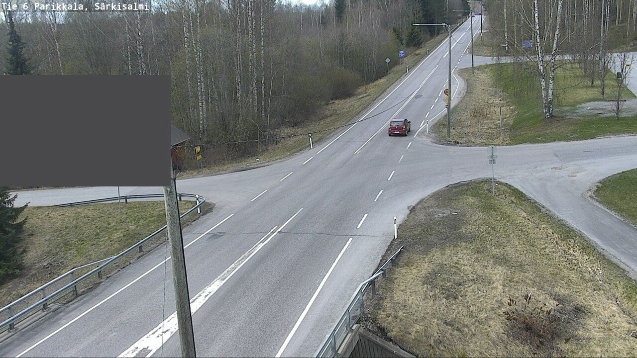 Weather Camera Image Väg 6 Parikkala, Särkisalmi, Parikkala, Etelä-Karjala