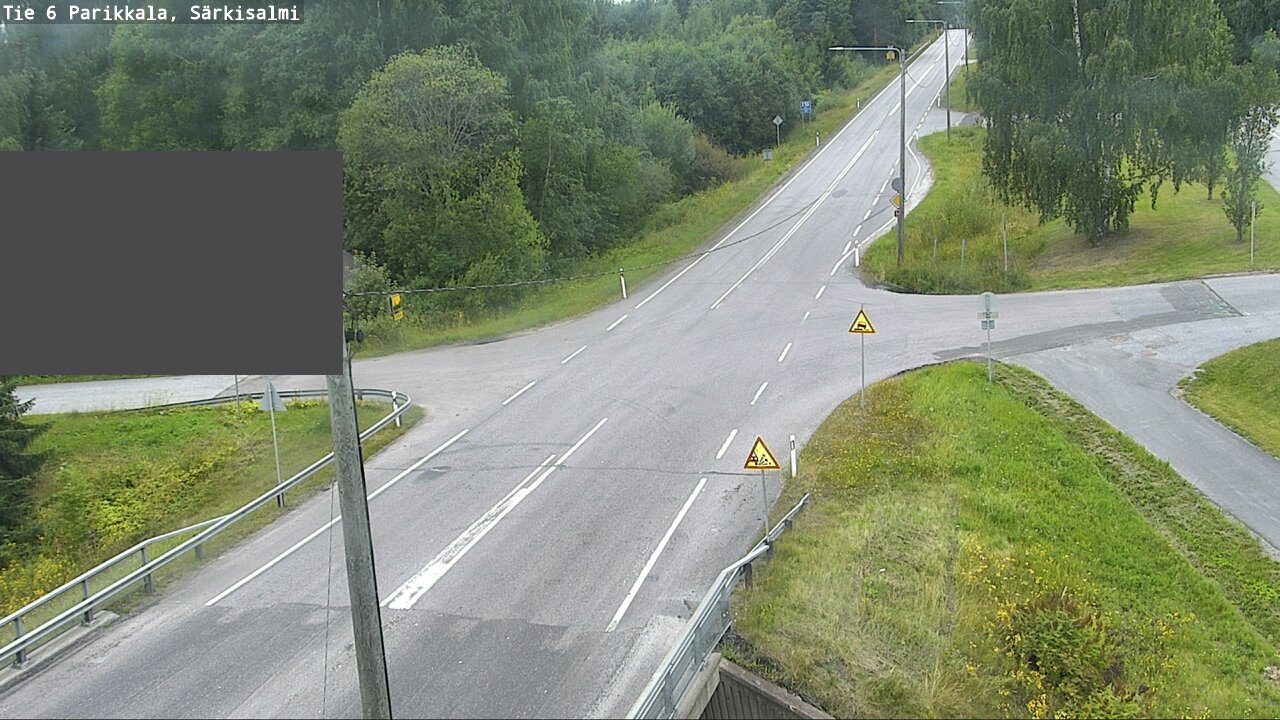 Weather Camera Image Väg 6 Parikkala, Särkisalmi, Parikkala, Etelä-Karjala