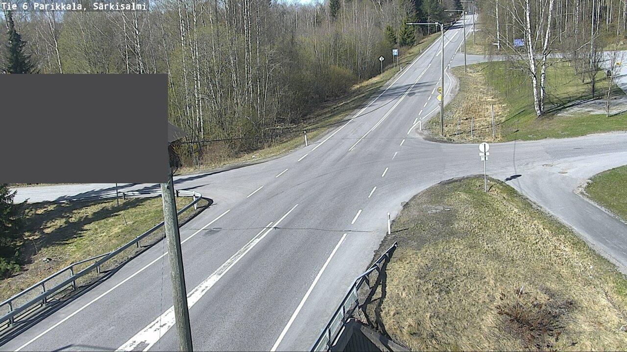 Weather Camera Image Väg 6 Parikkala, Särkisalmi, Parikkala, Etelä-Karjala