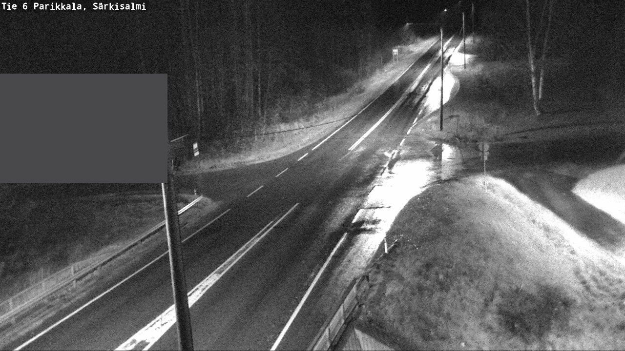 Weather Camera Image Road 6 Parikkala, Särkisalmi, Parikkala, Etelä-Karjala
