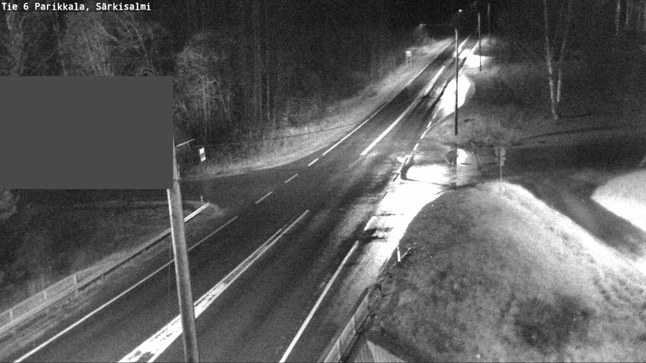 Weather Camera Image Road 6 Parikkala, Särkisalmi, Parikkala, Etelä-Karjala