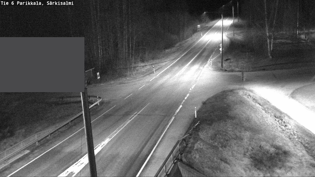 Weather Camera Image Väg 6 Parikkala, Särkisalmi, Parikkala, Etelä-Karjala