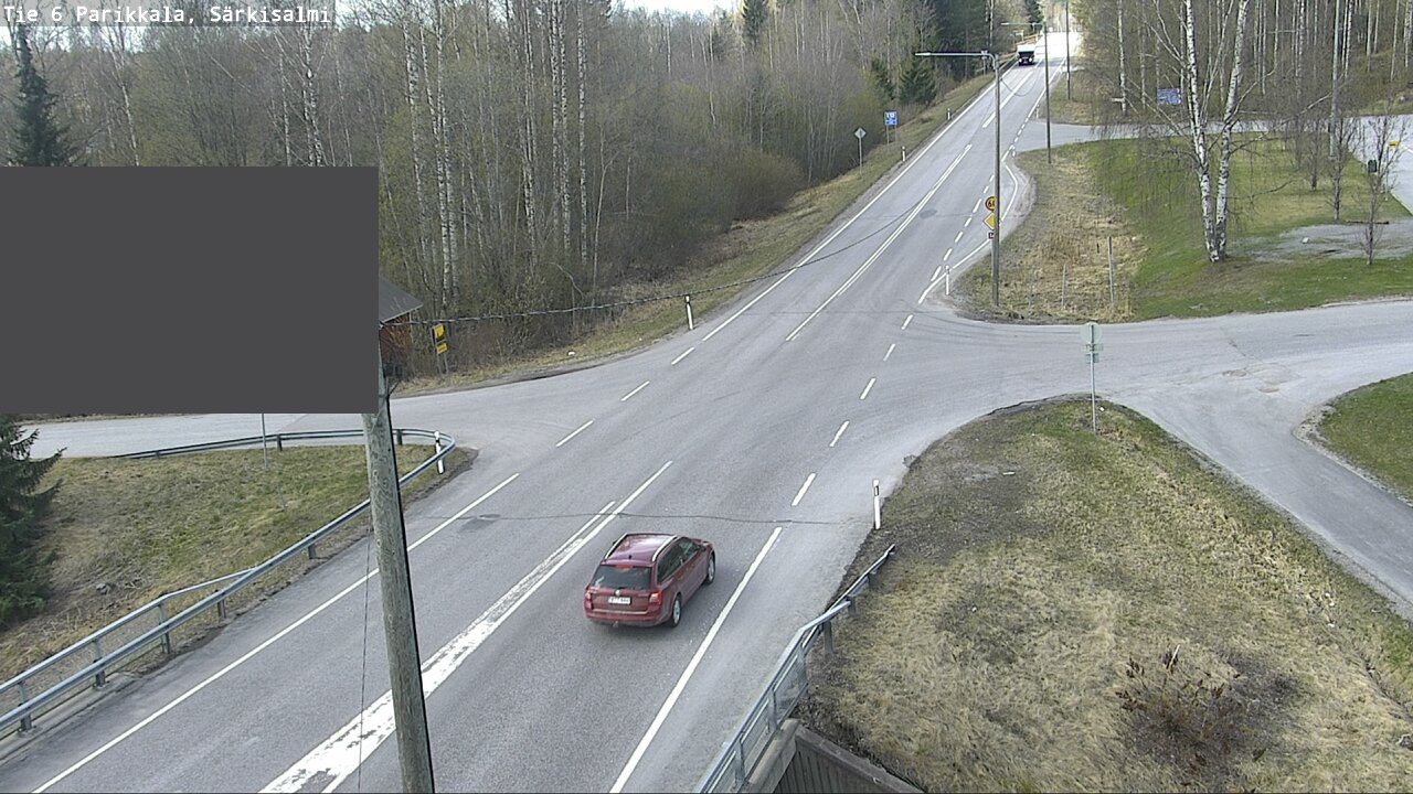 Weather Camera Image Väg 6 Parikkala, Särkisalmi, Parikkala, Etelä-Karjala