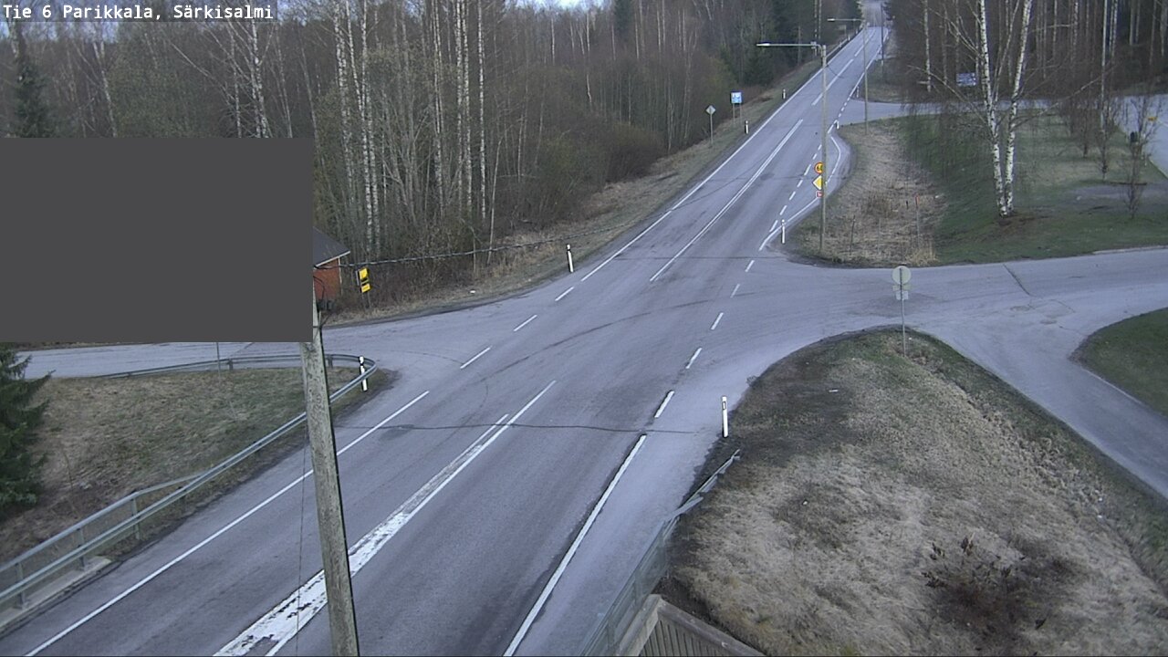 Weather Camera Image Väg 6 Parikkala, Särkisalmi, Parikkala, Etelä-Karjala