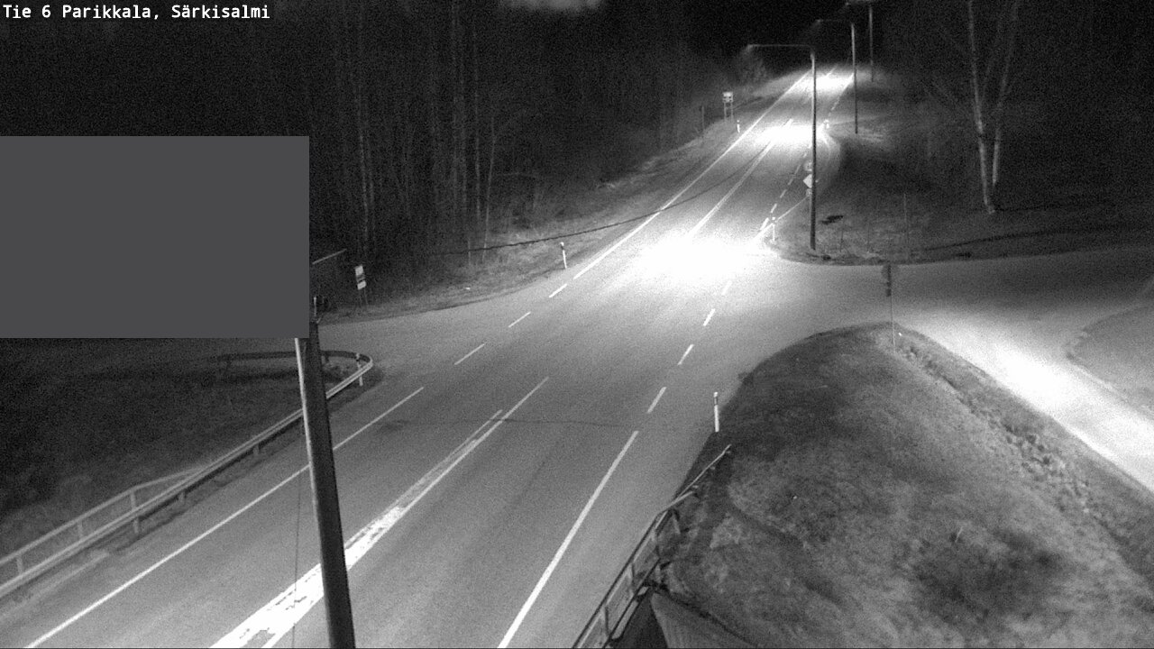 Weather Camera Image Väg 6 Parikkala, Särkisalmi, Parikkala, Etelä-Karjala