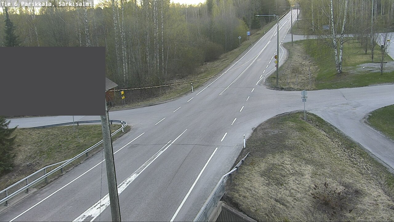 Weather Camera Image Väg 6 Parikkala, Särkisalmi, Parikkala, Etelä-Karjala