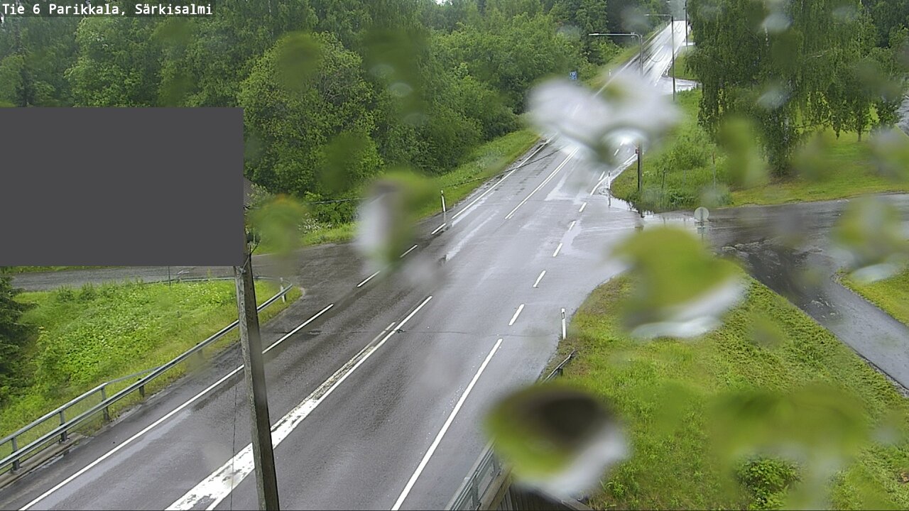 Weather Camera Image Road 6 Parikkala, Särkisalmi, Parikkala, Etelä-Karjala