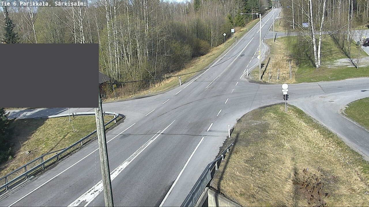 Weather Camera Image Väg 6 Parikkala, Särkisalmi, Parikkala, Etelä-Karjala