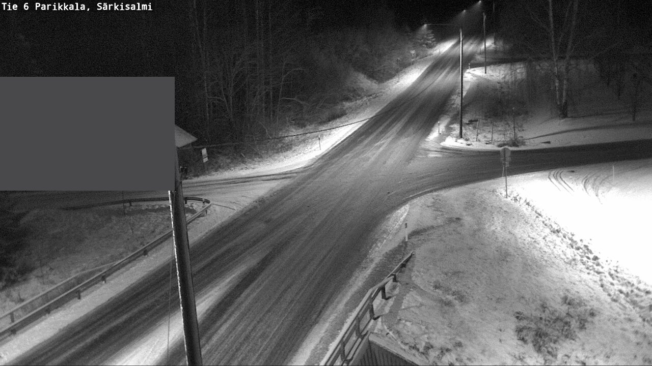 Weather Camera Image Road 6 Parikkala, Särkisalmi, Parikkala, Etelä-Karjala