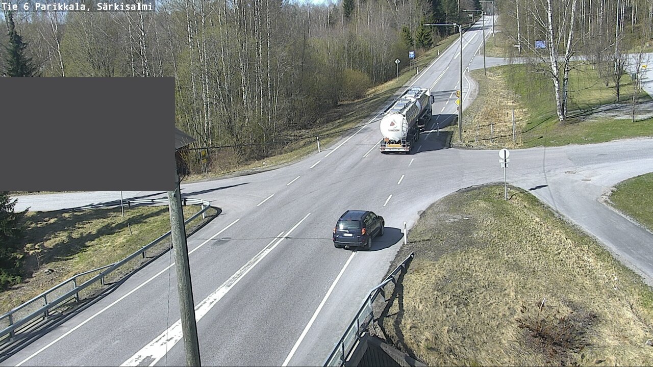Weather Camera Image Väg 6 Parikkala, Särkisalmi, Parikkala, Etelä-Karjala