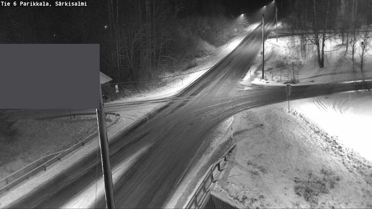 Weather Camera Image Road 6 Parikkala, Särkisalmi, Parikkala, Etelä-Karjala