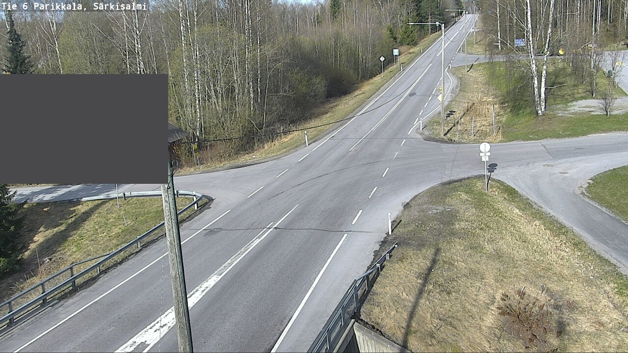 Weather Camera Image Väg 6 Parikkala, Särkisalmi, Parikkala, Etelä-Karjala