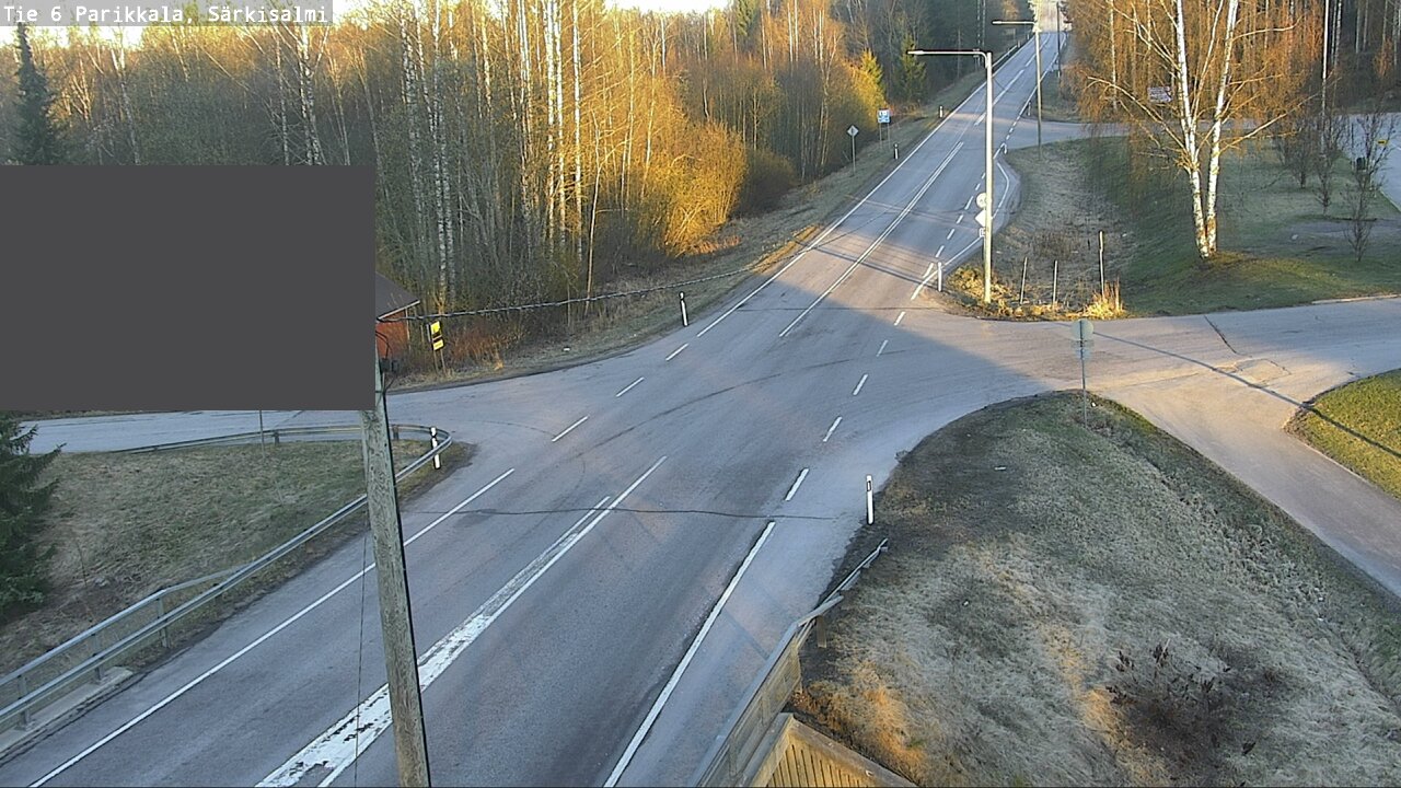 Weather Camera Image Väg 6 Parikkala, Särkisalmi, Parikkala, Etelä-Karjala