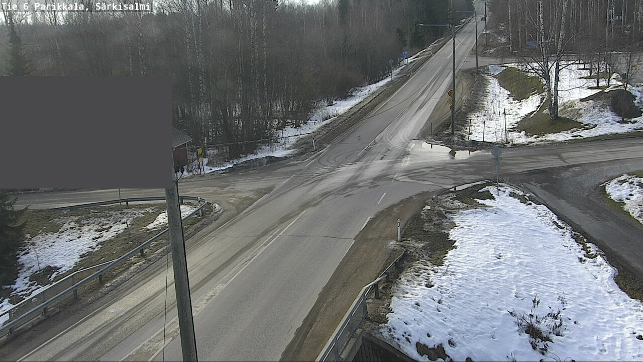 Weather Camera Image Road 6 Parikkala, Särkisalmi, Parikkala, Etelä-Karjala