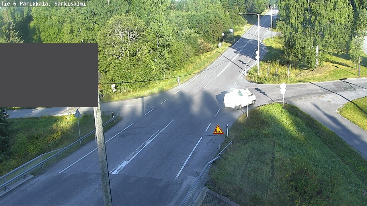 Weather Camera Image Road 6 Parikkala, Särkisalmi, Parikkala, Etelä-Karjala