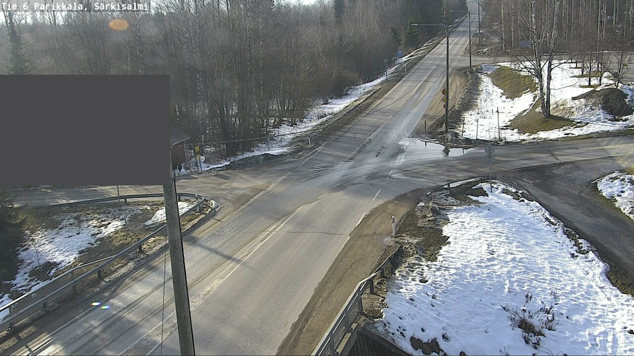 Weather Camera Image Road 6 Parikkala, Särkisalmi, Parikkala, Etelä-Karjala