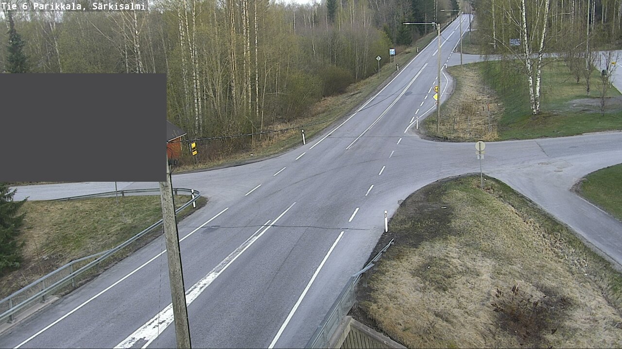 Weather Camera Image Road 6 Parikkala, Särkisalmi, Parikkala, Etelä-Karjala