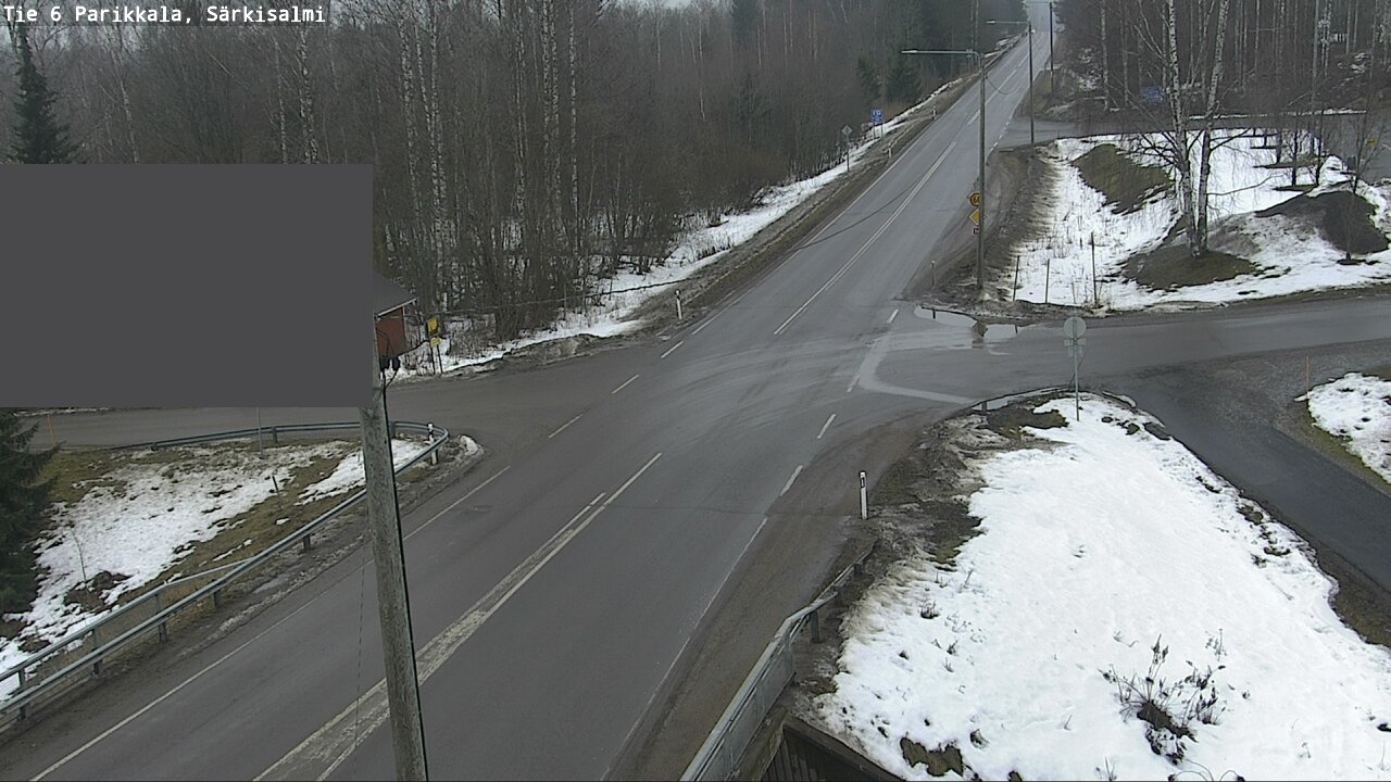 Weather Camera Image Väg 6 Parikkala, Särkisalmi, Parikkala, Etelä-Karjala