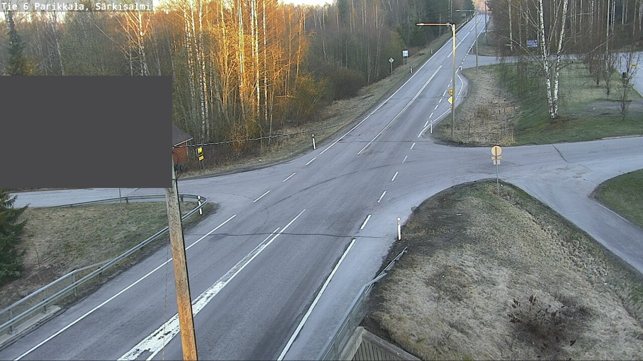 Weather Camera Image Väg 6 Parikkala, Särkisalmi, Parikkala, Etelä-Karjala