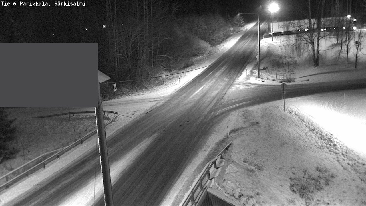 Weather Camera Image Road 6 Parikkala, Särkisalmi, Parikkala, Etelä-Karjala