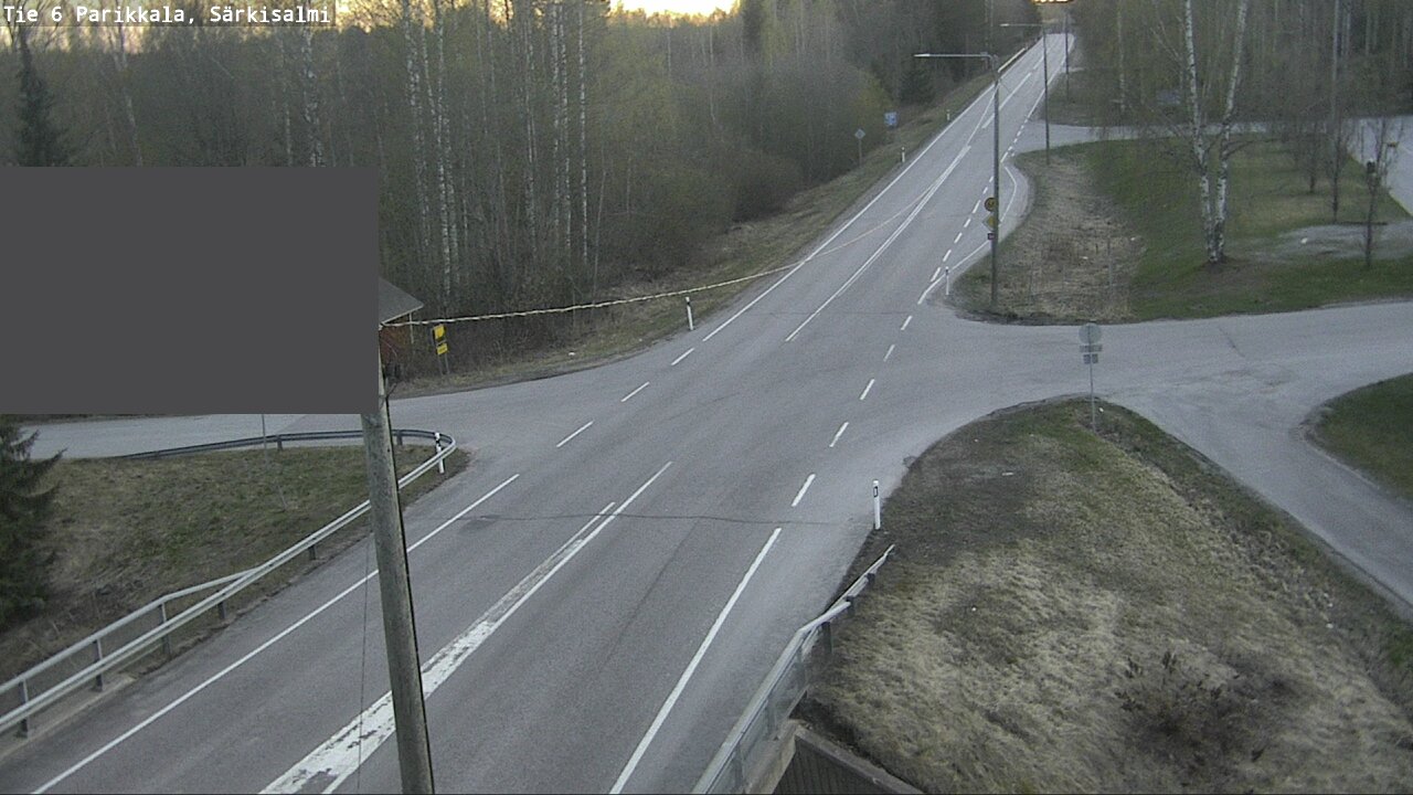 Weather Camera Image Väg 6 Parikkala, Särkisalmi, Parikkala, Etelä-Karjala