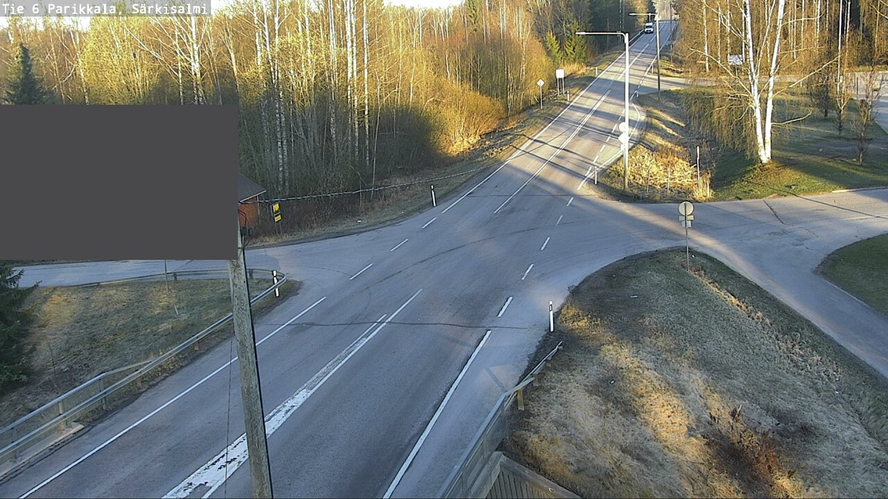 Weather Camera Image Väg 6 Parikkala, Särkisalmi, Parikkala, Etelä-Karjala