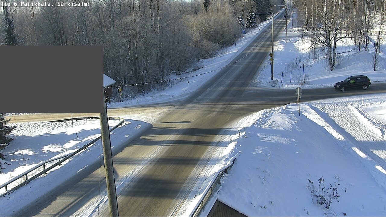 Weather Camera Image Väg 6 Parikkala, Särkisalmi, Parikkala, Etelä-Karjala