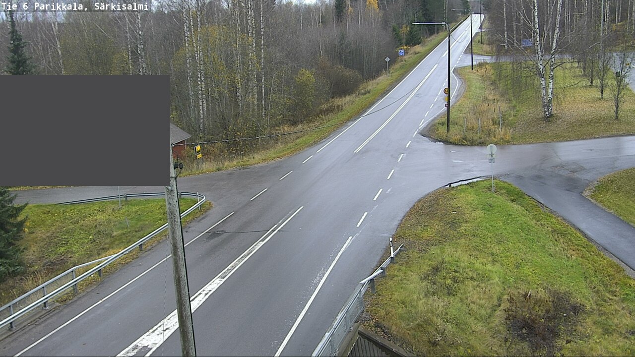 Weather Camera Image Road 6 Parikkala, Särkisalmi, Parikkala, Etelä-Karjala