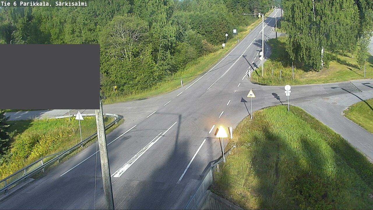 Weather Camera Image Väg 6 Parikkala, Särkisalmi, Parikkala, Etelä-Karjala