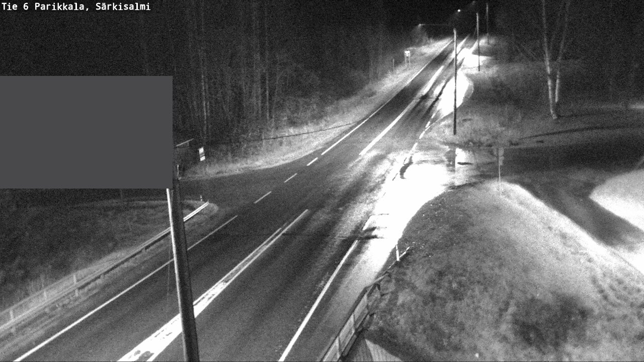 Weather Camera Image Road 6 Parikkala, Särkisalmi, Parikkala, Etelä-Karjala