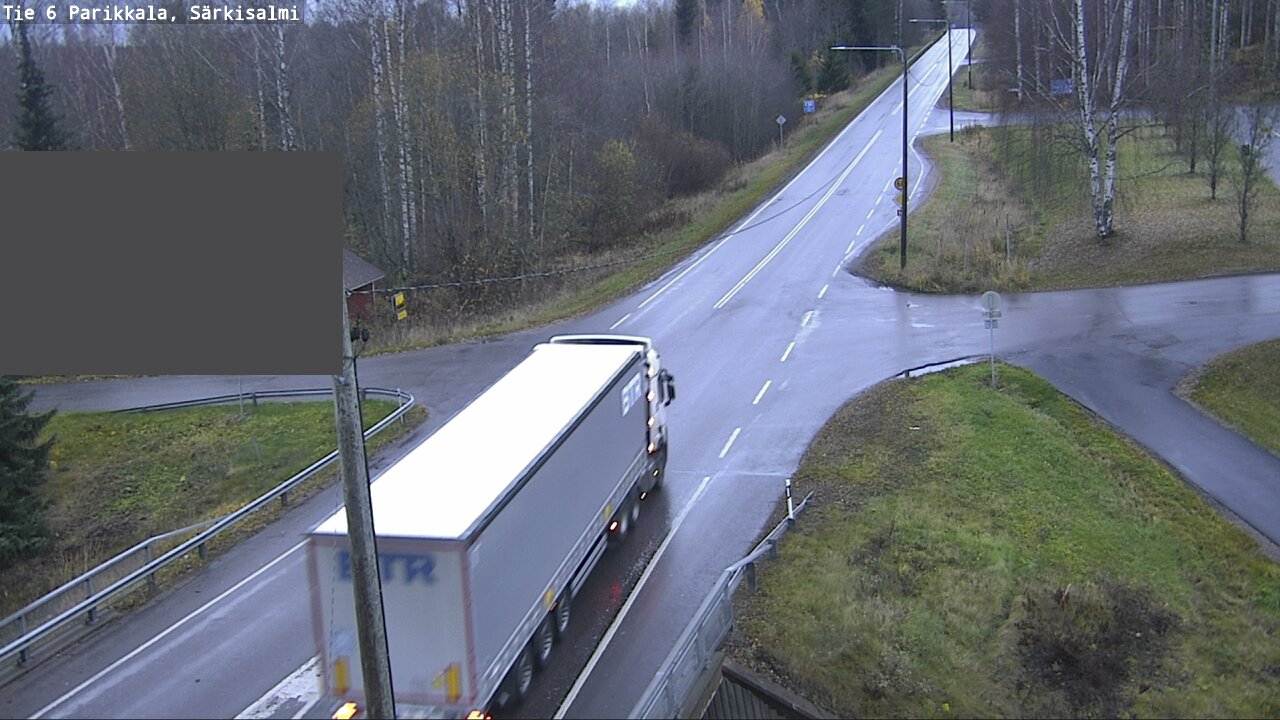 Weather Camera Image Road 6 Parikkala, Särkisalmi, Parikkala, Etelä-Karjala