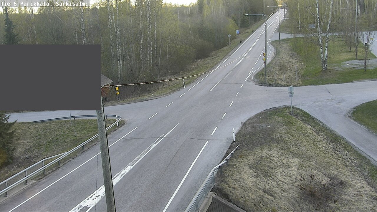 Weather Camera Image Väg 6 Parikkala, Särkisalmi, Parikkala, Etelä-Karjala