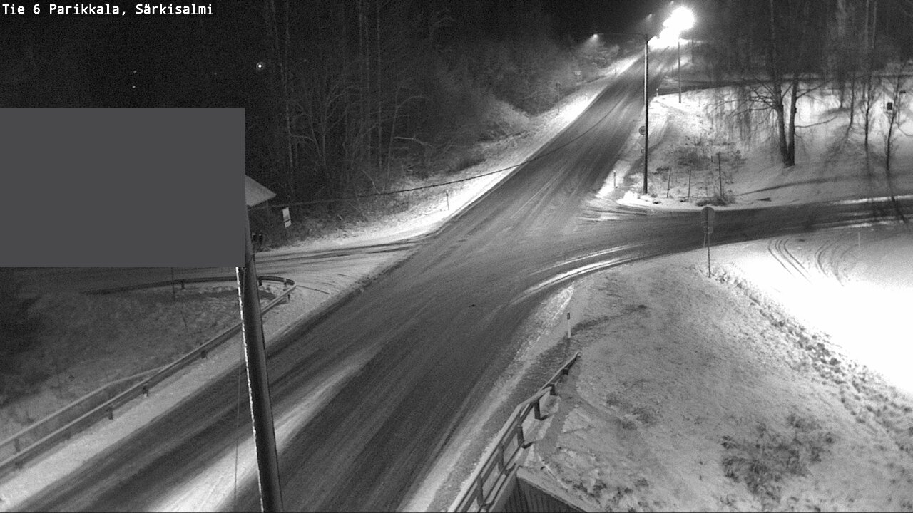 Weather Camera Image Road 6 Parikkala, Särkisalmi, Parikkala, Etelä-Karjala