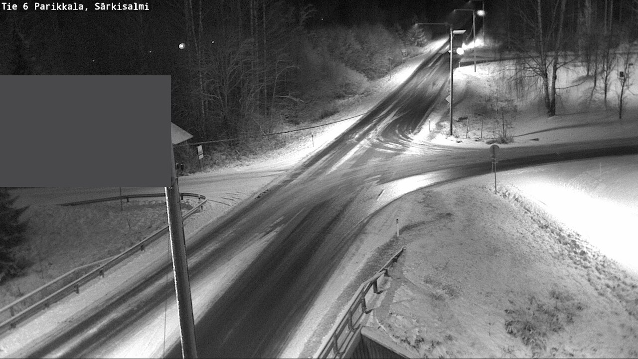 Weather Camera Image Road 6 Parikkala, Särkisalmi, Parikkala, Etelä-Karjala