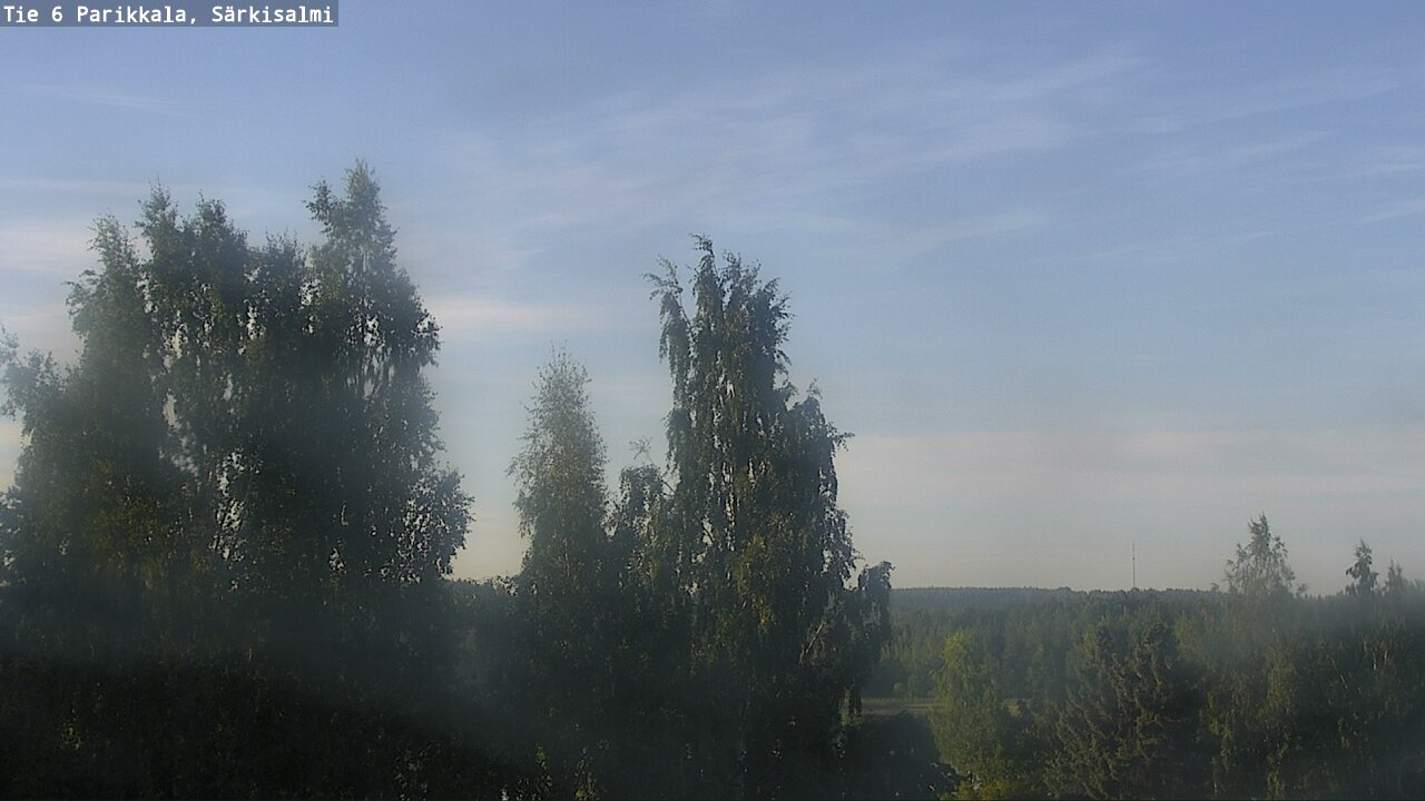 Weather Camera Image Road 6 Parikkala, Särkisalmi, Parikkala, Etelä-Karjala