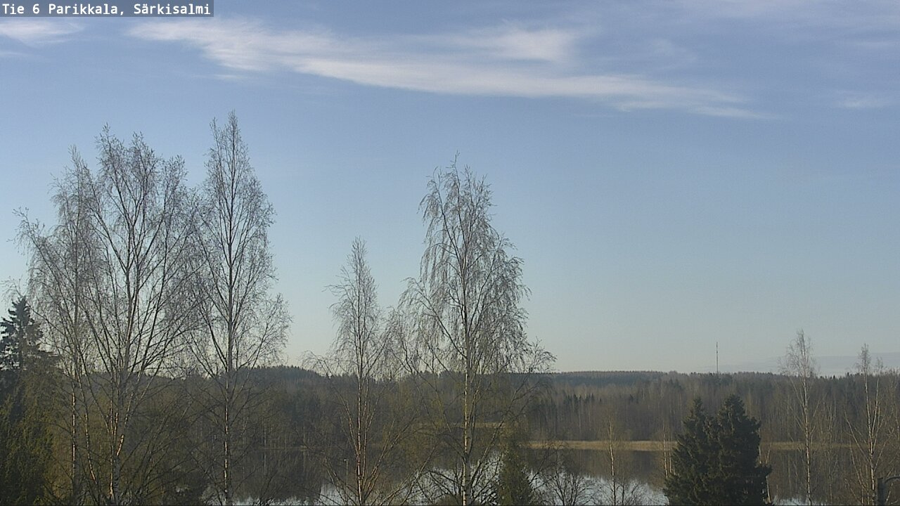 Weather Camera Image Väg 6 Parikkala, Särkisalmi, Parikkala, Etelä-Karjala