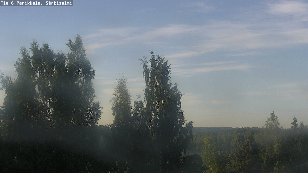 Weather Camera Image Road 6 Parikkala, Särkisalmi, Parikkala, Etelä-Karjala