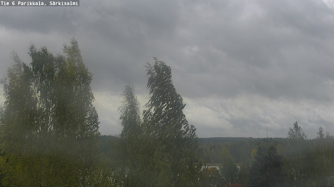 Weather Camera Image Road 6 Parikkala, Särkisalmi, Parikkala, Etelä-Karjala